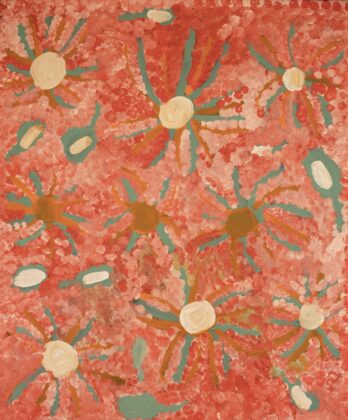 Maisie Petyarre Bundey - Artna Tyap (Bush Tucker) - Painting - Maisie Petyarre  Bundey