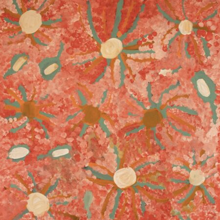 Maisie Petyarre Bundey - Artna Tyap (Bush Tucker) - Painting - Maisie Petyarre  Bundey