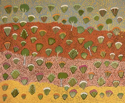Lilly Kemarre Morton - Antarrengeny, My Country - Painting - Lilly Kemarre Morton