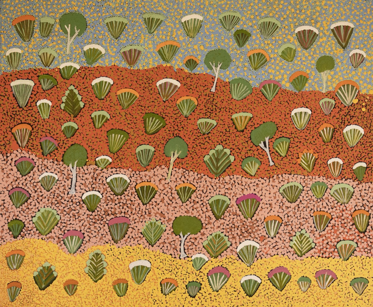 Lilly Kemarre Morton - Antarrengeny, My Country - Painting - Lilly Kemarre Morton