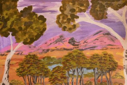 Elizabeth Ngwarraye Bonney - Atyenh Anyany Amper (My Grandmothers Country) - Works On Paper - Elizabeth Ngwarraye  Bonney