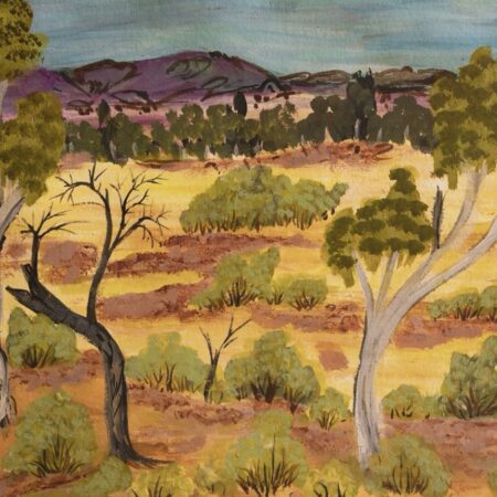 Elizabeth Ngwarraye Bonney - Atyenh Anyany Amper (My Grandmothers Country) - Works On Paper - Elizabeth Ngwarraye  Bonney