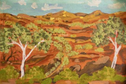 Elizabeth Ngwarraye Bonney - Atyenh Anyany Amper (My Grandmothers Country) - Works On Paper - Elizabeth Ngwarraye  Bonney
