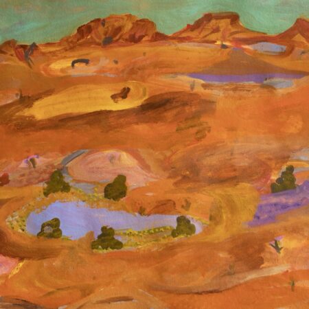 Elizabeth Ngwarraye Bonney - Atyenh Anyany Amper (My Grandmothers Country) - Works On Paper - Elizabeth Ngwarraye  Bonney