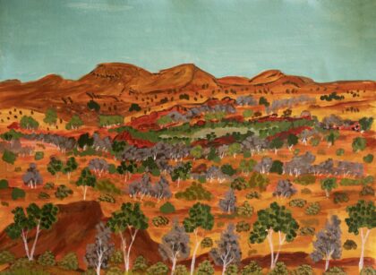 Elizabeth Ngwarraye Bonney - Atyenh Anyany Amper (My Grandmothers Country) - Works On Paper - Elizabeth Ngwarraye  Bonney