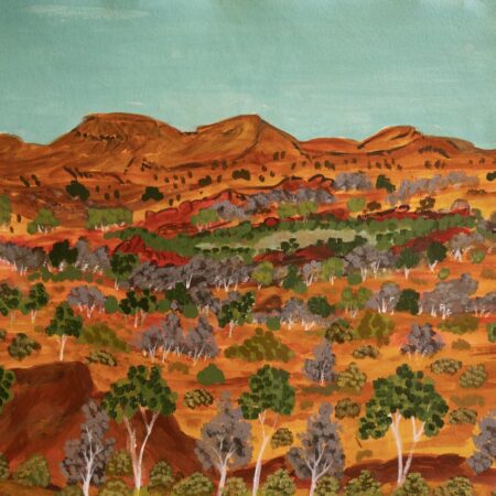 Elizabeth Ngwarraye Bonney - Atyenh Anyany Amper (My Grandmothers Country) - Works On Paper - Elizabeth Ngwarraye Bonney