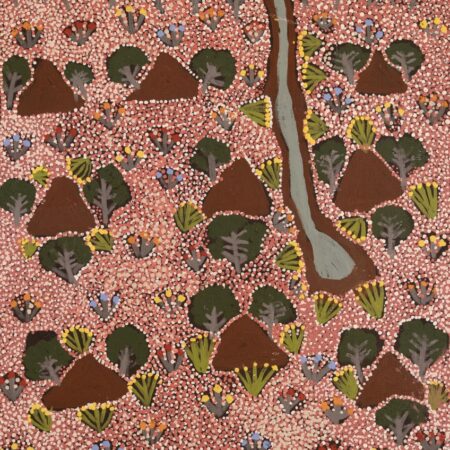 Susan Ngwarraye Philomac - Spring Creek - Painting - Susan  Ngwarraye Philomac