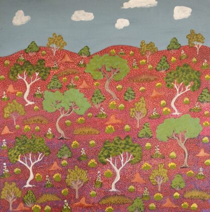 Gunderson Kemarre Lewis - Atyenh Anyany Amper (Great Grandmothers Country) - Painting - Gunderson Kemarre Lewis