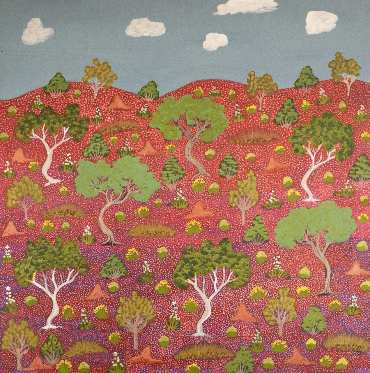 Gunderson Kemarre Lewis - Atyenh Anyany Amper (Great Grandmothers Country) - Painting - Gunderson Kemarre Lewis