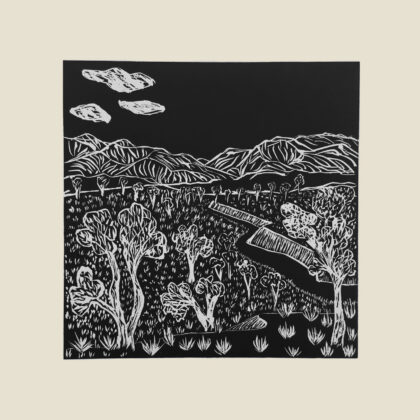 Elizabeth Ngwarraye Bonney - My Grandmothers Country - Print - Elizabeth Ngwarraye  Bonney