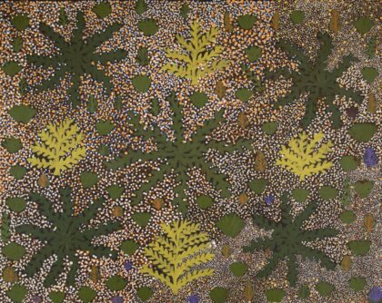 Karen Kemarre Lewis - Summer Bush Food - Painting - Karen Kemarre Lewis