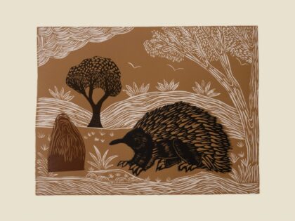 Jacinta Pula Morrison - Inap Awangk (Echidna Hunting) - Print - Jacinta Pula Morrison