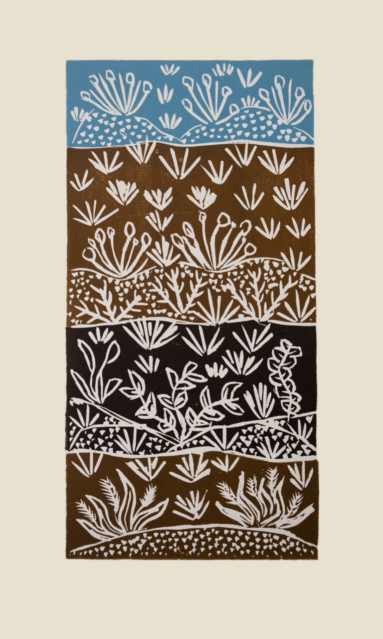 Julieanne Ngwarraye Morton - Alpeyt Alpeyt (Flowers Blooming) - Print - Julieanne Ngwarraye Morton