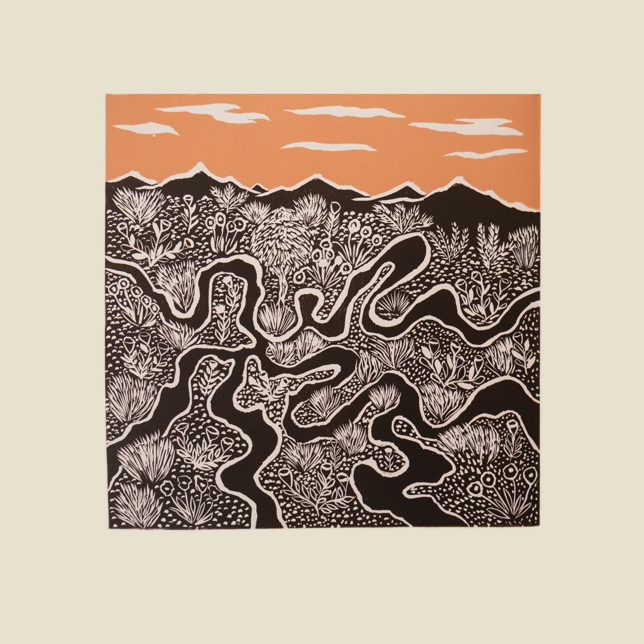 Kathleen Nanima Rambler - Ilpay Anyerreyl (Creek Flowing) - Print - Kathleen Nanima Rambler