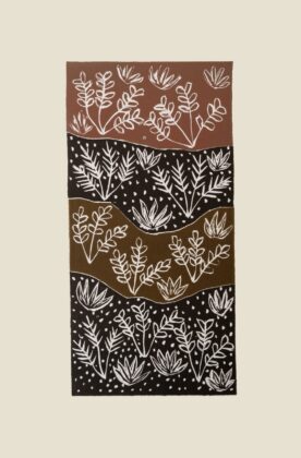 Michelle Pula Holmes - Kwenkart (Mulga Fuchsia) - Print - Michelle Pula Holmes