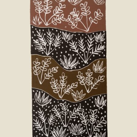 Michelle Pula Holmes - Kwenkart (Mulga Fuchsia) - Print - Michelle Pula Holmes