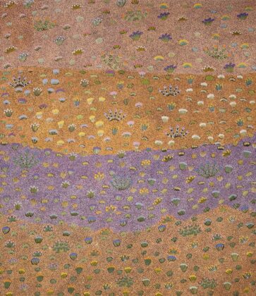 Jessie Pula Luck - Atyenh Artna Arnernp (My Bush Medicine) - Painting - Jessie Ngwarraye Ross