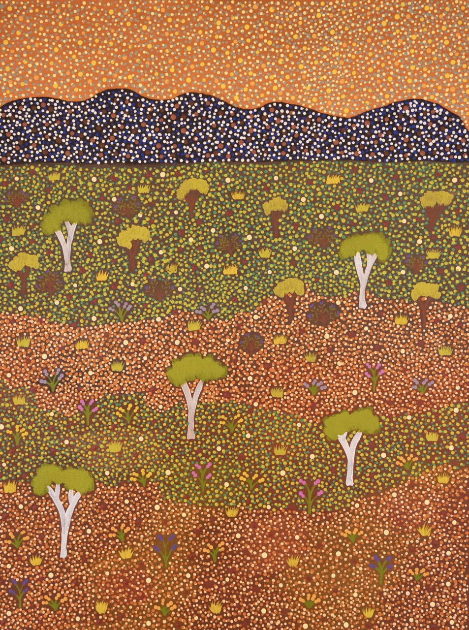 Lacardia Pula Morton - Atyenh Amper - (My Country) - Painting - Lacardia Pula Morton