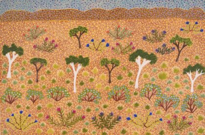 Diane Kemarre Ross - Atyenh Amper (My Country) - Painting - Diane Kemarre Ross