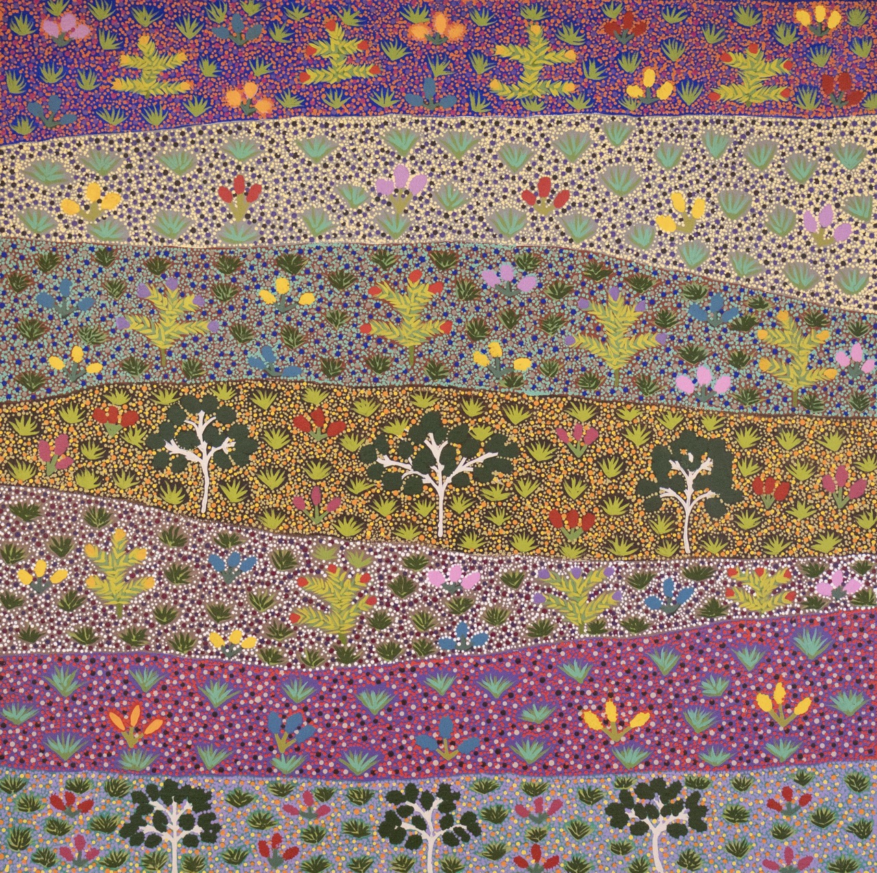 Beverly Pula Luck - Atyenh Amey Amper (My Mother's Country) - Painting - Beverly Pula Luck