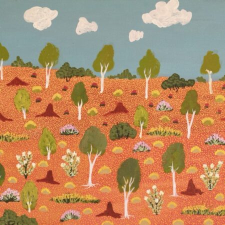 Alec Pula Lewis - Atyenh Amer Areyel Amper (My View of Country) - Painting - Alec  Pula Lewis