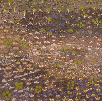 Julieanne Ngwarraye Morton - Atyenh Amper (My Country) My Bush Medicine - Painting - Julieanne Ngwarraye Morton