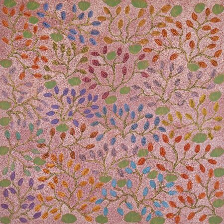 Edie Kemarre Holmes - Arratherrk (Bush Flower) - Painting - Edie Kemarre Holmes