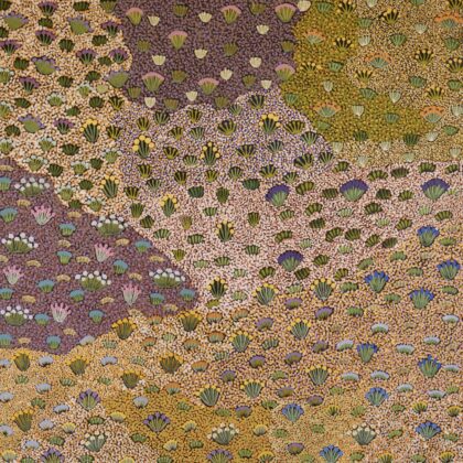 Jessie Ngwarraye Ross - Atyenh Amper (My Country) - Painting - Jessie Ngwarraye Ross