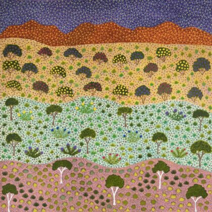 Diane Kemarre Ross - Atyenh Amper (My Country) - Painting - Diane Kemarre Ross