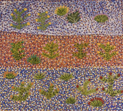 Jessie Pula Luck - Atyenh Artna Arnernp (My Bush Medicine) - Painting - Jessie Pula Luck