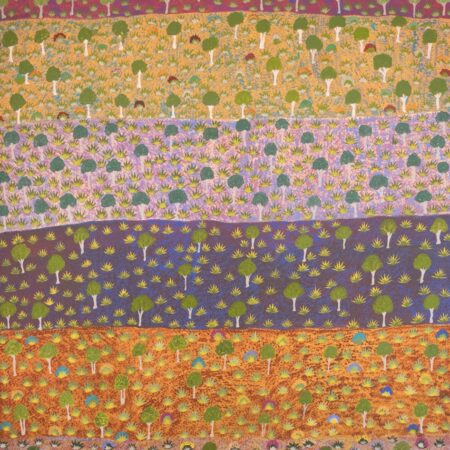 Rita Pitjara Beasley - Apwert Angketyarr (Hill Country) - Painting - Rita Pitjara Beasley