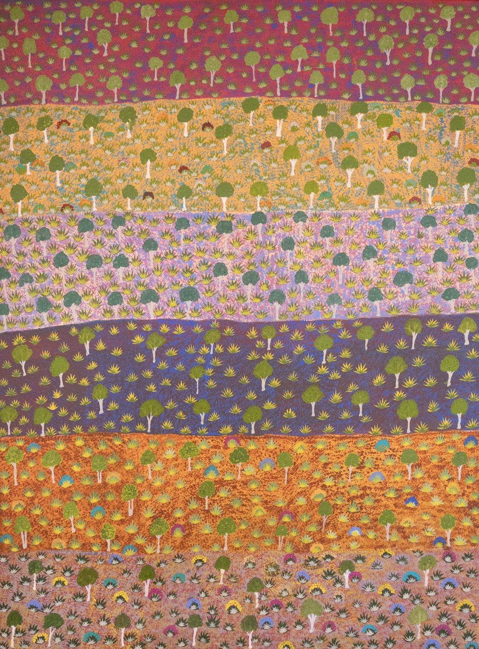 Rita Pitjara Beasley - Apwert Angketyarr (Hill Country) - Painting - Rita Pitjara Beasley