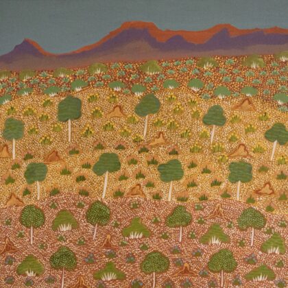Jerome Ngwarraye Petrick - Atyenh Amper - (My Country) - Painting - Jerome  Ngwarraye Petrick