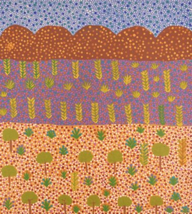 Janella Kemarre Ross - Atyenh Amper - (My Country) - Painting - Janella Kemarre Ross