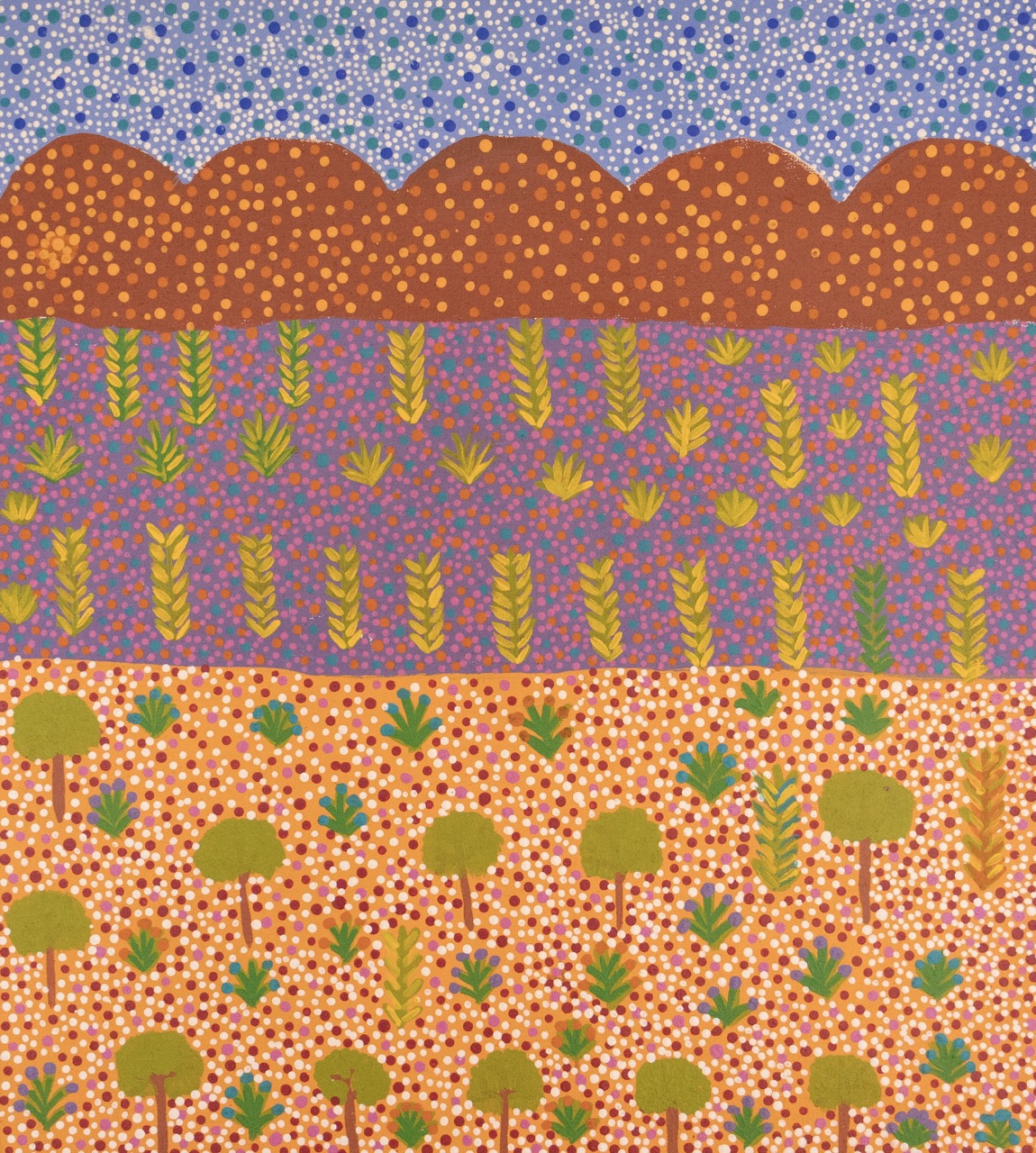 Janella Kemarre Ross - Atyenh Amper - (My Country) - Painting - Janella Kemarre Ross