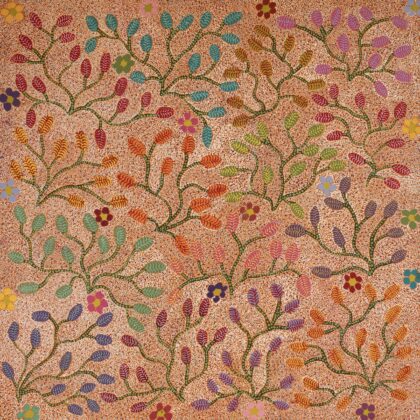 Edie Kemarre Holmes - Arratherrk (Bush Flower) - Painting - Edie Kemarre Holmes