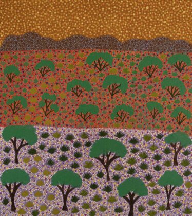 Diane Kemarre Ross - Atyenh Amper (My Country) - Painting - Diane Kemarre Ross