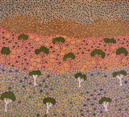 Diane Kemarre Ross - Atyenh Amper (My Country) - Painting - Diane Kemarre Ross
