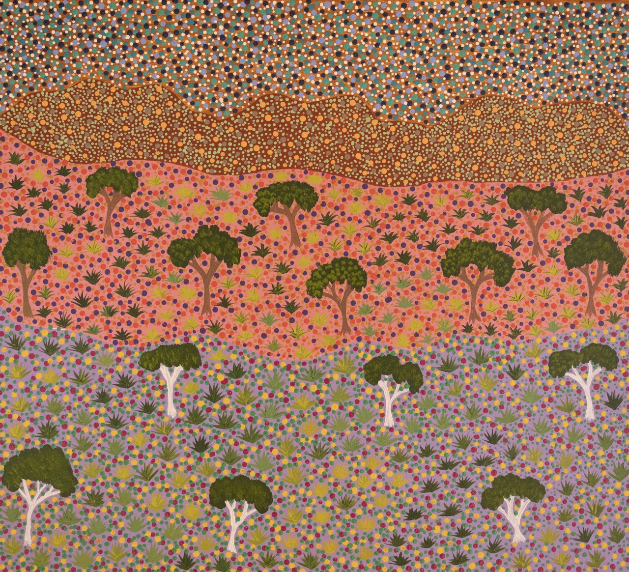 Diane Kemarre Ross - Atyenh Amper (My Country) - Painting - Diane Kemarre Ross