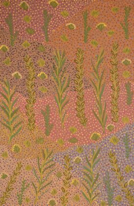 Joyanne Pitjara Morton - Tharrkarr (Honey Grevillea) - Painting - Joyanne Pitjara Morton
