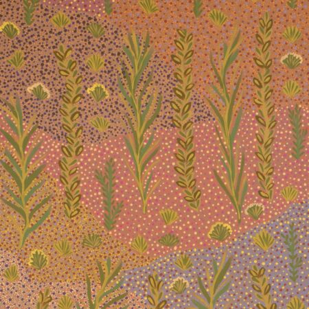 Joyanne Pitjara Morton - Tharrkarr (Honey Grevillea) - Painting - Joyanne Pitjara Morton