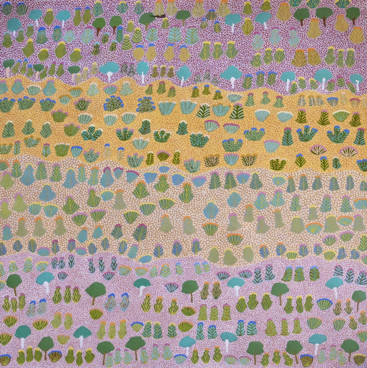 Daisy Kemarre Moss - Atyenh Amey Amper (My Mother's Country) - Painting - Daisy Kemarre Moss