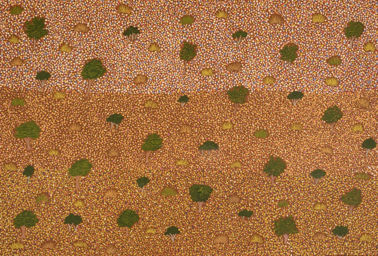 Atyenh Amper - (My Country) - Painting - Juliet Ngwarraye  Morton