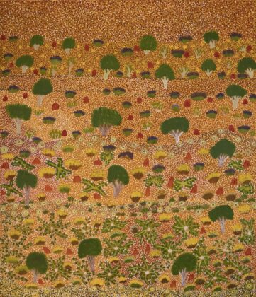 Leanne Pula Teece - Anterrengeny - My Father's Country - Painting - Leanne Pula Teece