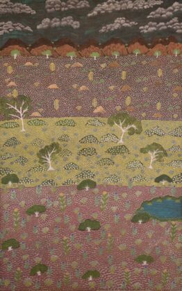 Valerie Kemarre Lewis - Atyenh Amey Amper (My Mothers Country) - Painting - Valerie Kemarre Lewis