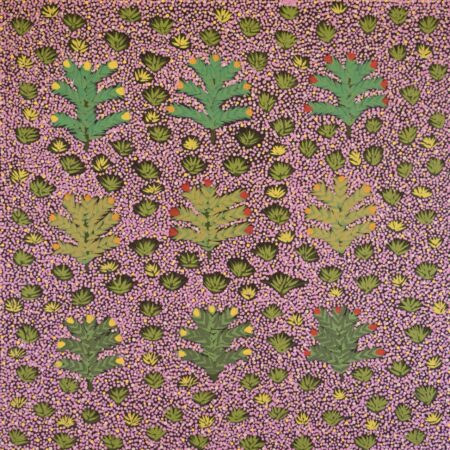 Louise Pula Luck - Artna Alpeyt (Bush Flowers) - Painting - Louise Pula Luck