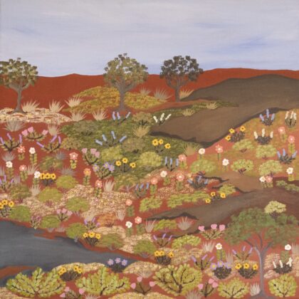 Kathleen Nanima Rambler - Alkerinp Apmer (Distant Place) - Painting - Kathleen Nanima Rambler