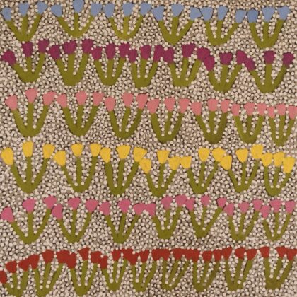 Minnie Ngwarraye Morton - Artna Alpeyt (Bush Flowers) - Painting - Minnie Ngwarraye Morton