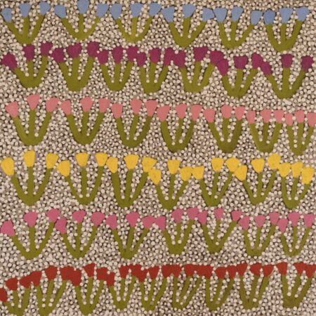 Minnie Ngwarraye Morton - Artna Alpeyt (Bush Flowers) - Painting - Minnie Ngwarraye Morton