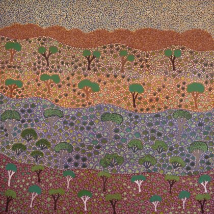 Diane Kemarre Ross - Atyenh Amper (My Country) - Painting - Diane Kemarre Ross